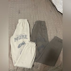 NWOT Bundle - Alphalete Earth Dye Graphic Jogger